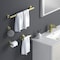 Kibi Blaze 4 Piece Bathroom Hardware Set C-KBA16-4BG - alternate 7